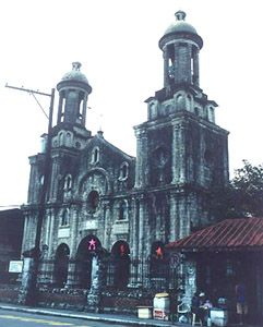 The Bacolod Cathedral is situated at the heart of Bacolod City Proper. As a Typical City's Cathedral, it is firmly standing in front of the Bacolod city Public Plaza
Photo by:: paulperez (2002)